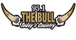 95.1 The Bull / KCZE logo