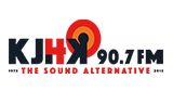 KJHK 90.7 FM logo