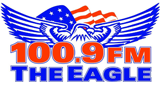 The Eagle 100.9 FM logo