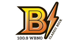 B/Rock 100.9 logo