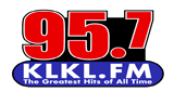 Oldies 95.7 FM / KLKL logo