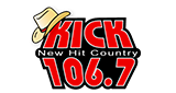 Kick 106.7 logo
