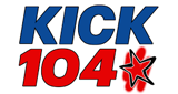 KICK 104 / KIQK 104.1 FM logo