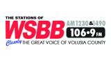 WSBB RADIO AM 1230 & AM 1490 logo