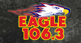 Eagle 106.3 FM logo