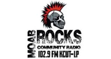 Moab Rocks Community Radio logo