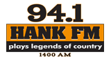 94.1 Hank FM logo