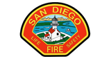 San Diego City and Poway Fire logo