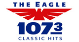 107.3 The Eagle logo