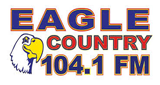 104.1 Eagle Country logo