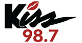 Kiss 98.7 logo