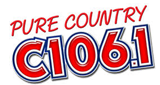 Pure Country C106.1 / KWKZ logo