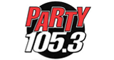 Party 105.3 FM logo