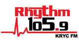 Rhythm 105.9 logo