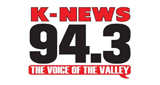 K/News 94.3 logo