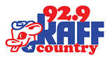 92.9 KAFF/FM logo
