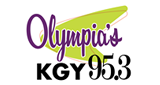 Olympia's 95.3 KGY logo