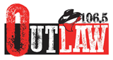 Outlaw 106.5 FM logo