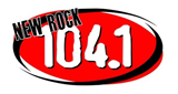 New Rock 104.1 FM logo