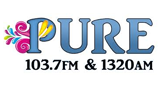 Pure Radio 103.7 FM logo