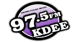 97.5 KDEE logo