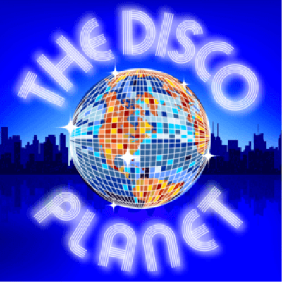 The Disco Planet logo