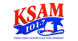 KSAM 101.7 FM logo