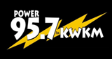 Power 95.7 FM logo