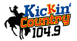 Kickin' Country 105 logo