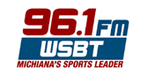 WSBT 96.1 FM logo