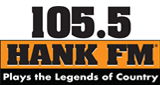 105.5 Hank FM logo