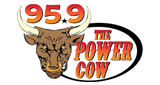 95.9 The Power Cow logo